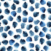 Dark Blue Spots Wallpaper
